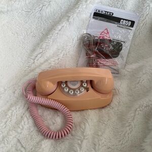 Crosley Princess Telephone Rotary Dial Phone